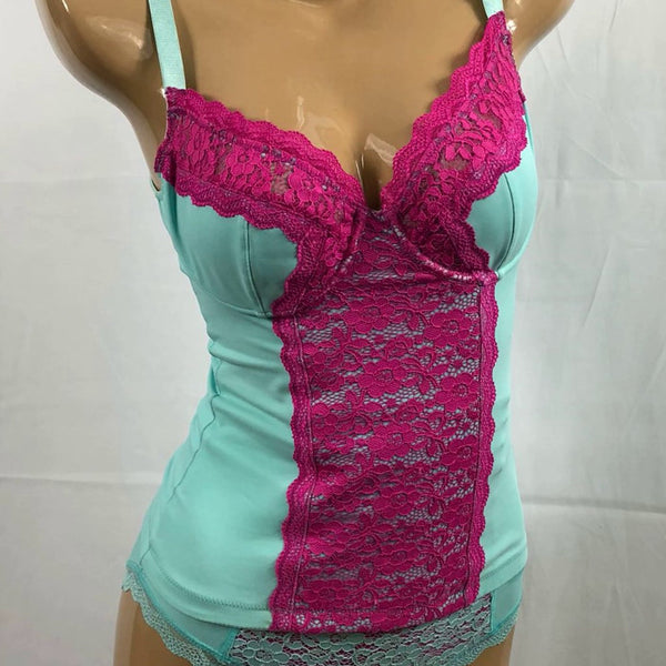 THE BELLA -  DEEP PLUNGE CAMISOLE BRALETTE (BOTTOM SOLD SEPERATELY)